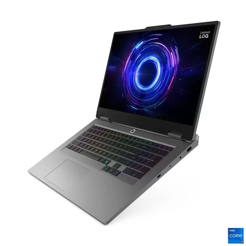 מחשב נייד Lenovo LOQ 17IRX10 אפור 83JH007KIV Intel Core i7-13650HX 17.3" FHD IPS 16GB RTX 5060 SSD:1TB