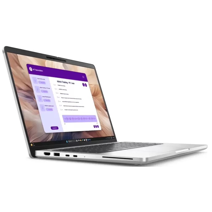 מחשב נייד Dell Pro 14 Plus PB14250 כסוף LT-RD33-16603 Intel Core Ultra 7 266V 14" FHD+ IPS 16GB SSD:512GB