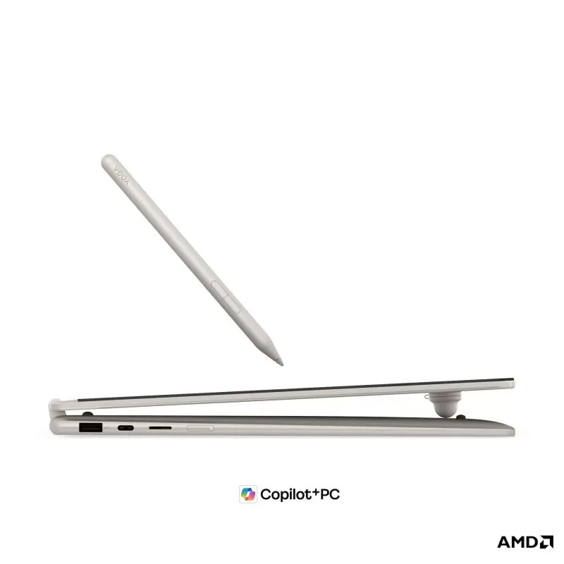 מחשב נייד Lenovo Yoga 7 2-in-1 16AGP11 לבן 83TF002MIV AMD Ryzen AI 7 445 16" TOUCH WUXGA OLED 32GB SSD:512GB