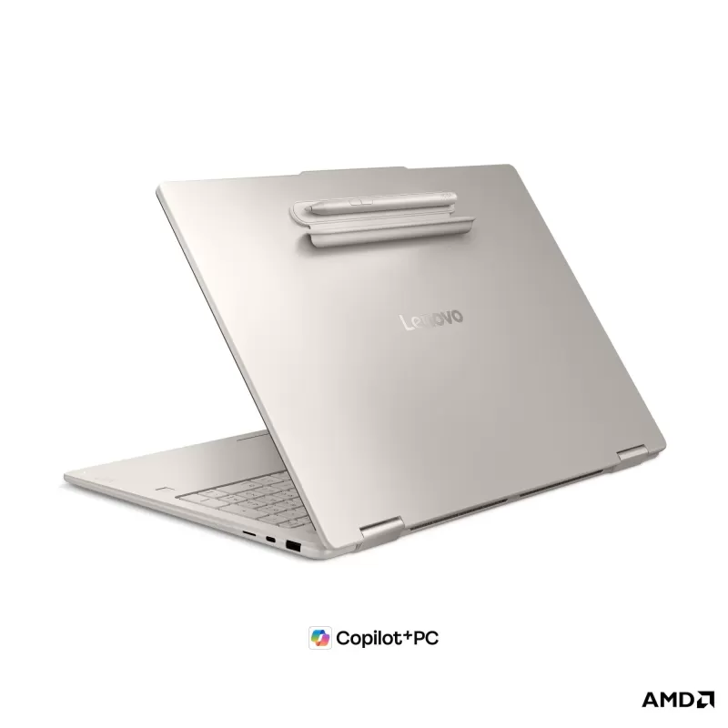 מחשב נייד Lenovo Yoga 7 2-in-1 16AGP11 לבן 83TF002MIV AMD Ryzen AI 7 445 16" TOUCH WUXGA OLED 32GB SSD:512GB