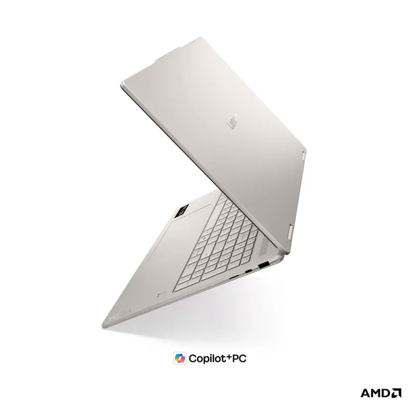 מחשב נייד Lenovo Yoga 7 2-in-1 16AGP11 לבן 83TF002MIV AMD Ryzen AI 7 445 16" TOUCH WUXGA OLED 32GB SSD:512GB
