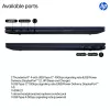 מחשב נייד HP EliteBook X Flip G1i 14" Touch Ultra 7 258V/32GB/1TB/Win11 Pro Modem 5G B69DKET IPS 32GB SSD:1TB Windows 11 Pro