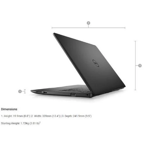 מחשב נייד Dell Vostro 14 3490 VM-RD09-11690 Intel Core i5-10210U 14" FHD Anti-Glare 8GB SSD:256GB צבע שחור מחשב נייד Dell Vostro 14 3490 VM-RD09-11690 Intel Core i5-10210U 14" FHD Anti-Glare 8GB SSD:256GB צבע שחור