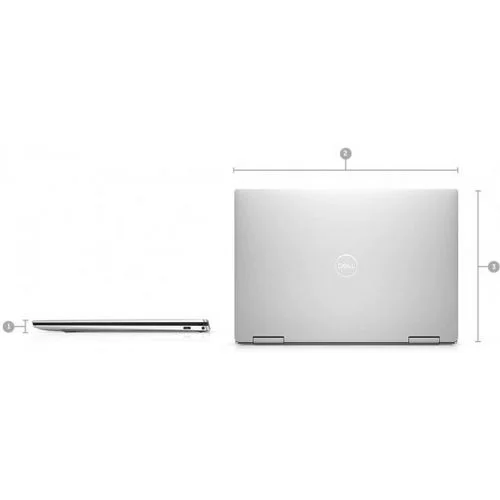 מחשב נייד Dell XPS 13 7390 2IN1 XP-RD33-11875 Intel Core i7-1065G7 13.4" TOUCH UHD, 4K 16GB SSD:512GB Windows 10 Pro צבע שחור, כסוף