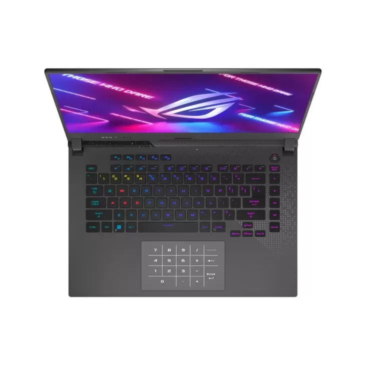 מחשב נייד גיימינג Asus ROG Strix G15 (2022) G513 G513RC-HN050 AMD Ryzen 7 6800H 15.6" FHD IPS 8GB RTX 3050 SSD:512GB צבע אפור