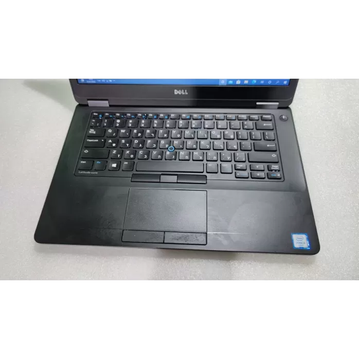 מחשב נייד Dell Latitude E5470 Intel Core i5-6300U 14" HD Anti-Glare 16GB SSD:256GB Windows 10 Pro צבע שחור מצב:מחודש