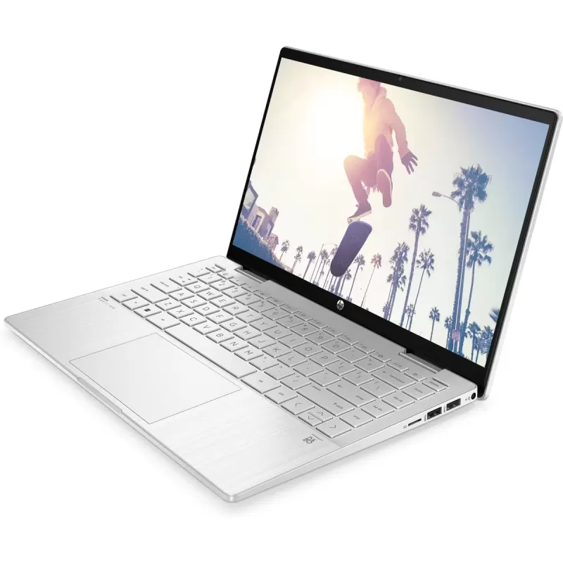 מחשב נייד HP Pavilion x360 2-in-1 Laptop 14-ek1045nj 97S81EA Intel Core i5-1335U 14" FHD IPS 16GB SSD:512GB צבע כסוף