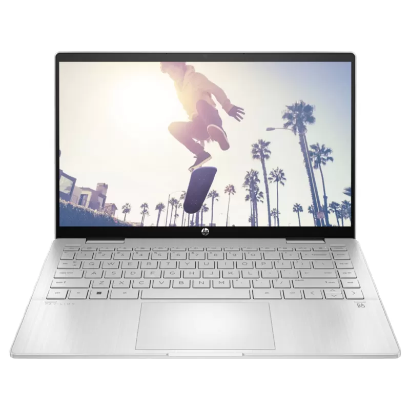 מחשב נייד HP Pavilion x360 2-in-1 Laptop 14-ek1045nj 97S81EA Intel Core i5-1335U 14" FHD IPS 16GB SSD:512GB צבע כסוף
