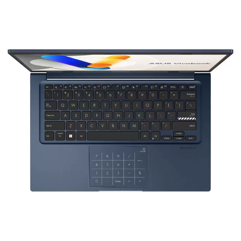 מחשב נייד Asus Vivobook 14 (X1404) X1404VA-EB824 Intel Core i5-1334U 14" FHD 16GB SSD:512GB צבע כחול
