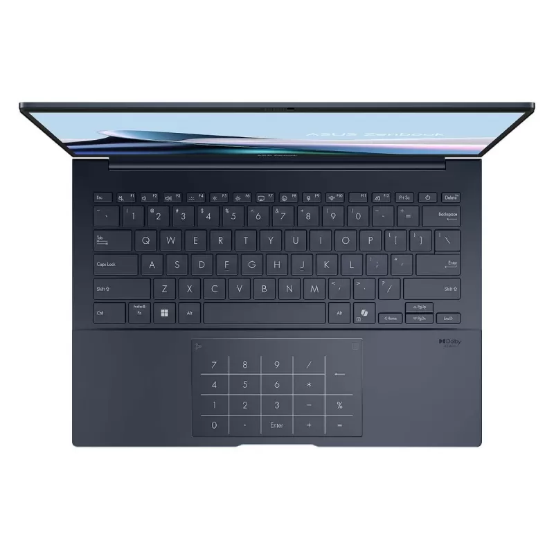 Ноутбук Asus Zenbook 14 (UX3405CA) UX3405CA-PP256 Intel Core Ultra 9 285H 14" WUXGA OLED 32GB SSD:1TB Цвет:Пондер Блю