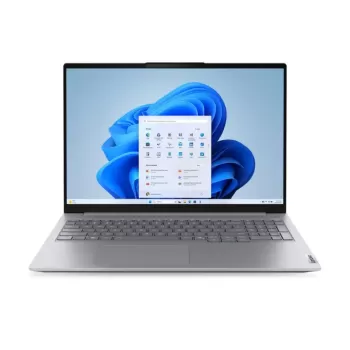 מחשב נייד Lenovo ThinkBook 16 G8 21SK008BIV Intel Core Ultra 7 255H 16" ANTI GLARE מאט FHD IPS 16GB SSD:512GB Windows 11 Pro צבע אפור