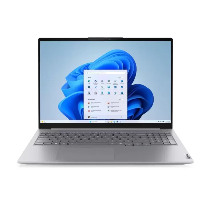 מחשב נייד Lenovo ThinkBook 16 G8 21SK008BIV Intel Core Ultra 7 255H 16" ANTI GLARE מאט FHD IPS 16GB SSD:512GB Windows 11 Pro צבע אפור