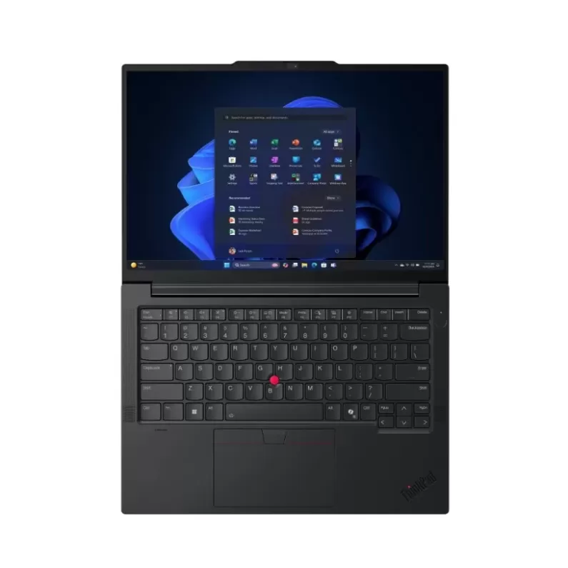 Ноутбук Lenovo Thinkpad E14 gen7 21SX0077IV Intel Core Ultra 7 255H 14" 60Hz FHD Glare 16GB SSD:512GB Windows 11 Pro Цвет:чёрный