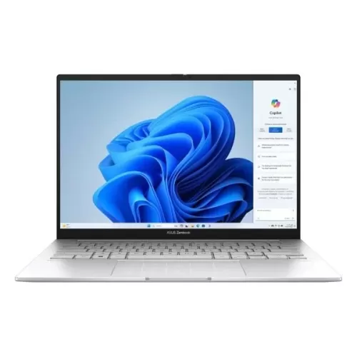מחשב נייד Asus UX3405CA UX3405CA-ST1216 Intel Core Ultra 9 285H 14" 120Hz 2K, QHD OLED 32GB SSD:1TB צבע כסוף