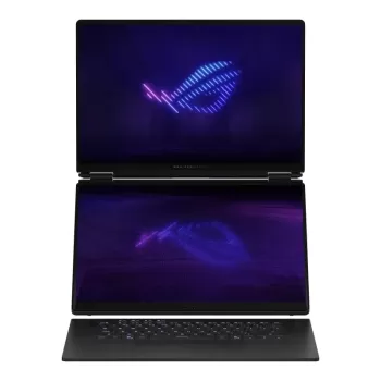 מחשב נייד Asus ROG Zephyrus Duo 16 GX651AX אפור GX651AX-SR096X 16" OLED 64GB RTX 5090 SSD:2TB Windows 11 Pro