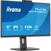 מסך מחשב IIYAMA 27" QHD 75Hz 1ms Webcam USB-C PD96W IPS Monitor XB2797QSNPH-B1