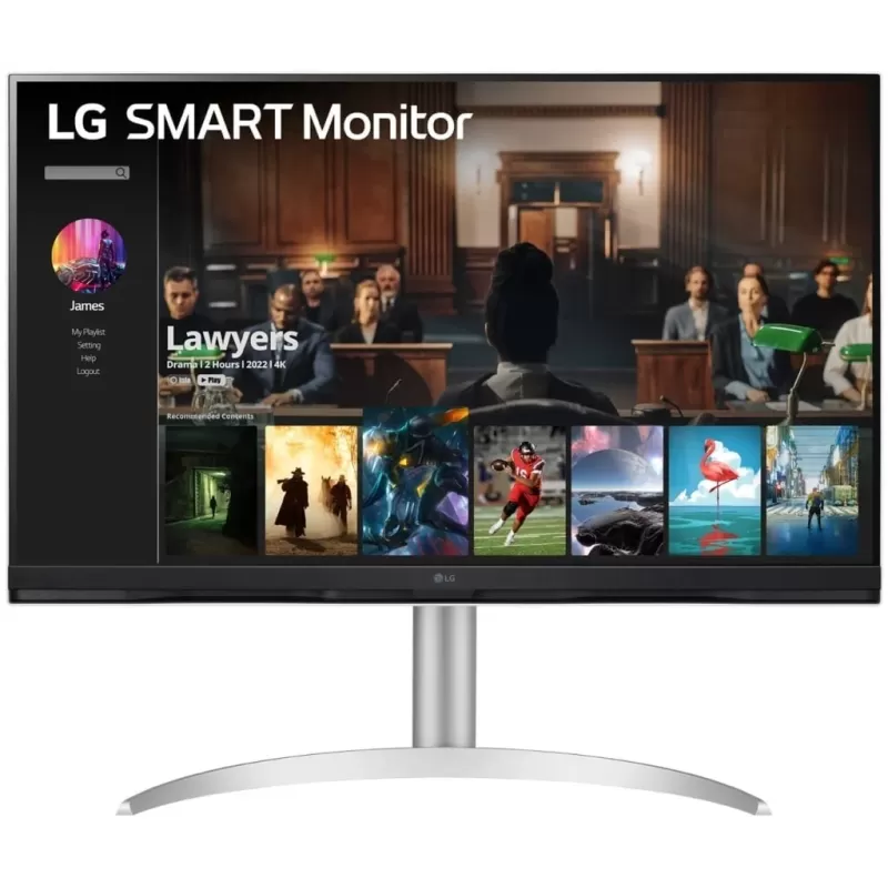 Монитор для ПК LG Smart Monitor 32 4K UHD webOS 32SQ730S-W 32SQ730S-W 31.5" VA - официальный импортер