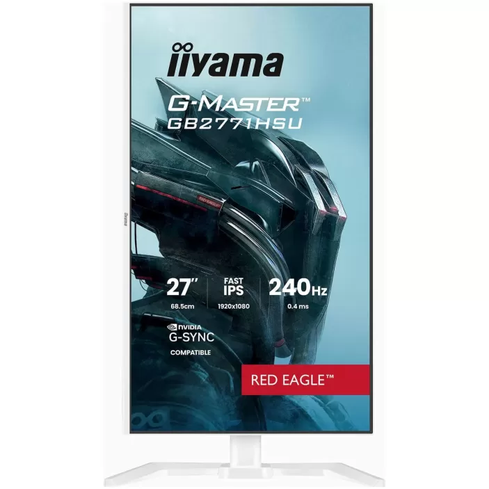 Монитор для игр IIYAMA G-Master Red Eagle GB2771HSU-W1 27" Fast IPS FHD 240Hz 0.4ms white GB2771HSU-W1