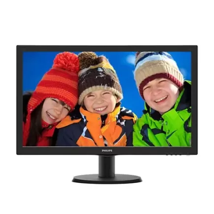 Computer Monitor Philips 243V5QSBA 23.6" FHD MVA Color:black - official importer