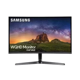 מסך גיימינג Samsung C32JG51FDM קעור 31.5" 144Hz FHD VA צבע לבן - יבואן רשמי