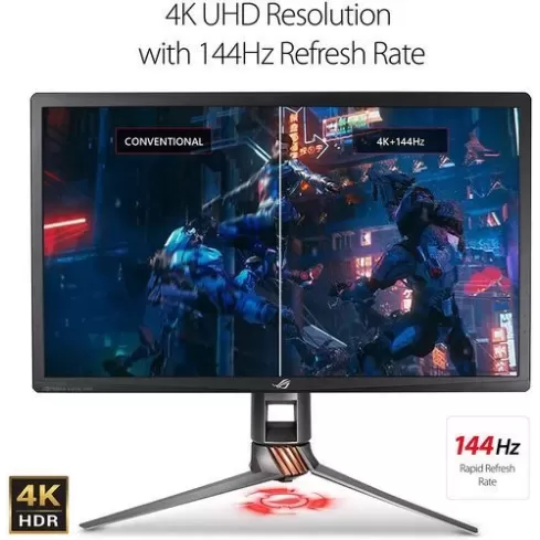 מסך גיימינג Asus ROG SWIFT PG27UQ PG27UQ 27" 144Hz 4K UHD