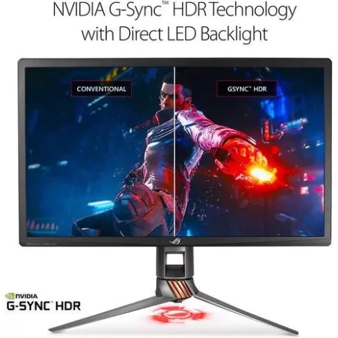 מסך גיימינג Asus ROG SWIFT PG27UQ PG27UQ 27" 144Hz 4K UHD