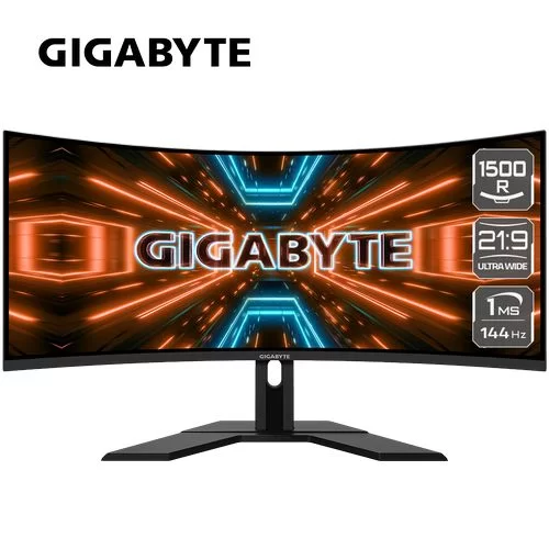 מסך גיימינג Gigabyte G34WQC קעור 34" 144Hz UWQHD 120% - יבואן רשמי מסך גיימינג Gigabyte G34WQC קעור 34" 144Hz UWQHD 120% - יבואן רשמי