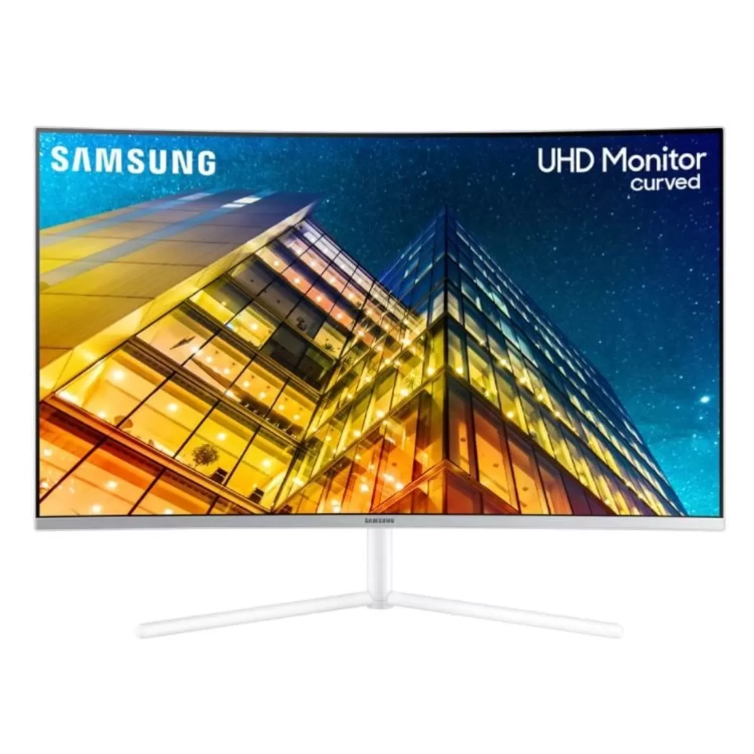 Computer Monitor Samsung U32R591CWR Curved 32" 60Hz UHD, 4K VA Color:white - official importer