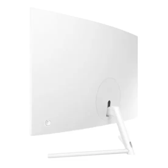 מסך מחשב Samsung U32R591CWR קעור 32" 60Hz UHD, 4K VA צבע לבן - יבואן רשמי