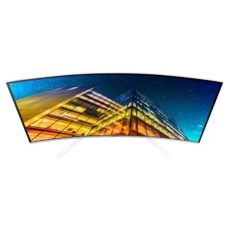 מסך מחשב Samsung U32R591CWR קעור 32" 60Hz UHD, 4K VA צבע לבן - יבואן רשמי