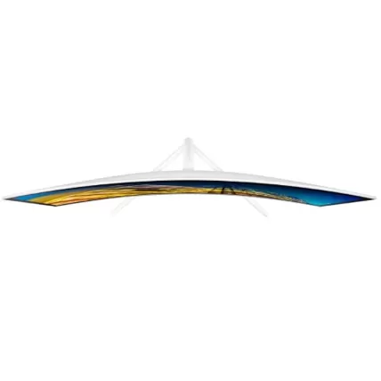 מסך מחשב Samsung U32R591CWR קעור 32" 60Hz UHD, 4K VA צבע לבן - יבואן רשמי