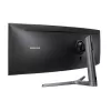 מסך מחשב Samsung Odyssey C49RG90SSR קעור 48.8" 120Hz Dual, QHD, 4K VA צבע שחור - יבואן מקביל