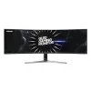 מסך מחשב Samsung Odyssey C49RG90SSR קעור 48.8" 120Hz Dual, QHD, 4K VA צבע שחור - יבואן מקביל