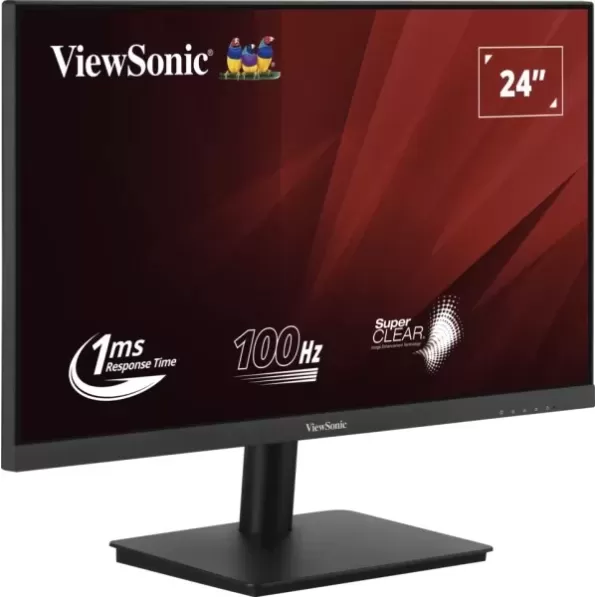 Computer Monitor ViewSonic VA2406-MH 23.8" 100Hz FHD Color:black