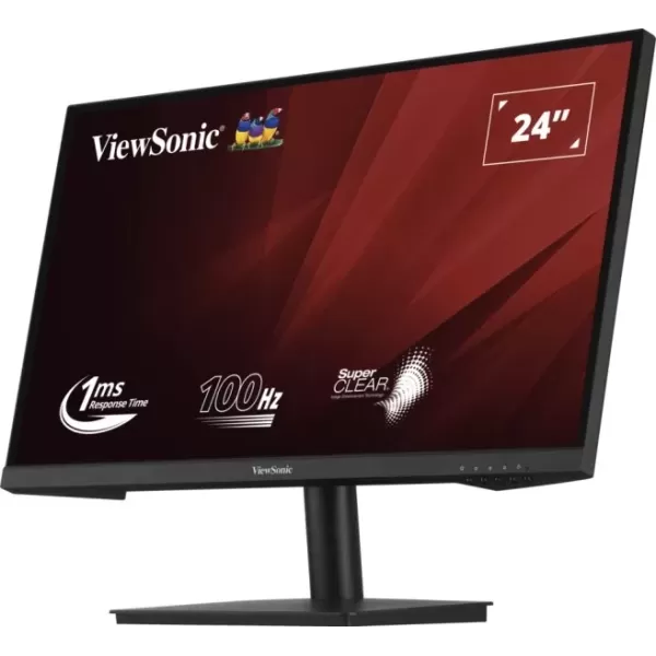Computer Monitor ViewSonic VA2406-MH 23.8" 100Hz FHD Color:black