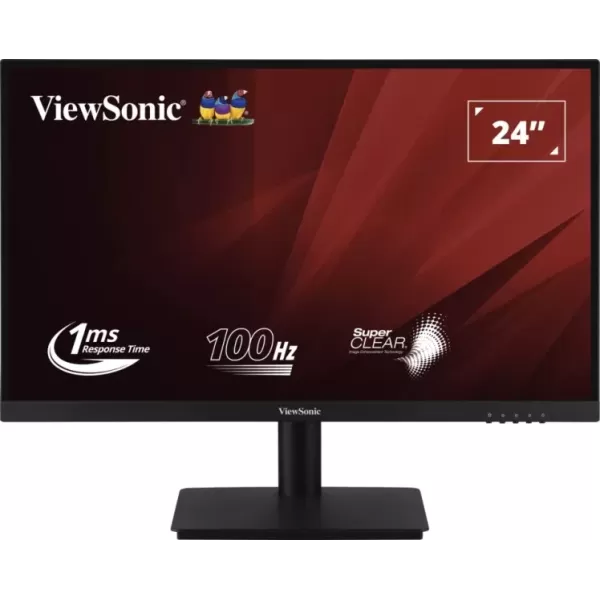 Computer Monitor ViewSonic VA2406-MH 23.8" 100Hz FHD Color:black