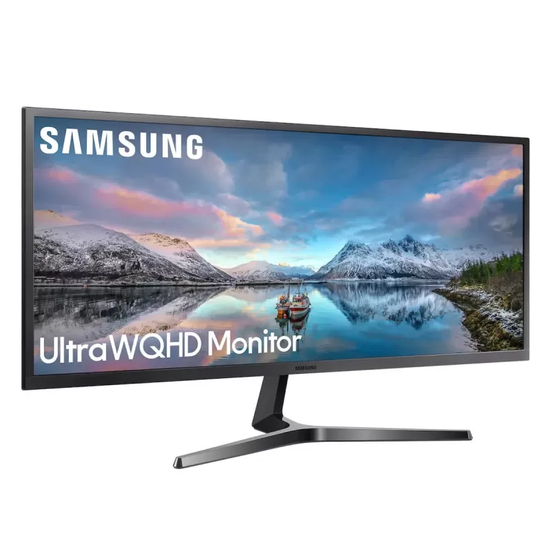 Computer Monitor Samsung 34" S34J550WQR UWQHD 75Hz VA S34J550WQR 2K, QHD Color:black - parallel importer
