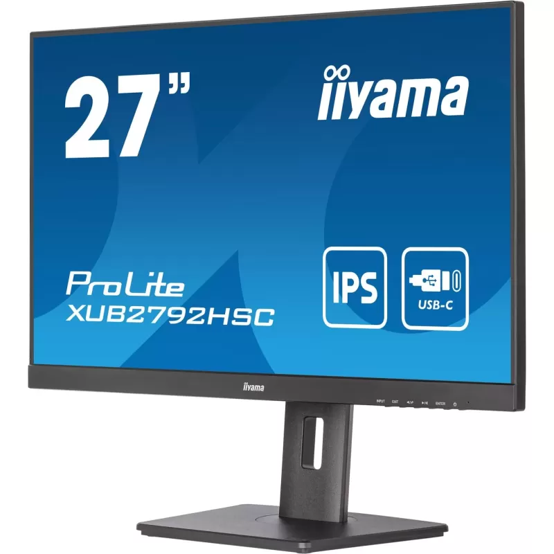 Computer Monitor IIYAMA ProLite XUB2792HSC-B5 XUB2792HSC-B5 27" 75Hz FHD IPS Color:black