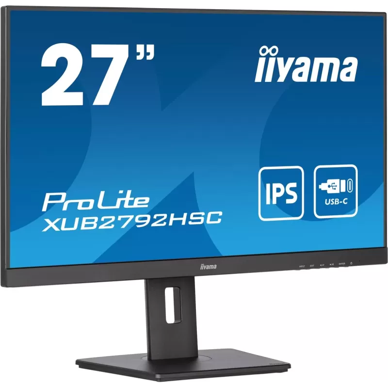 Computer Monitor IIYAMA ProLite XUB2792HSC-B5 XUB2792HSC-B5 27" 75Hz FHD IPS Color:black