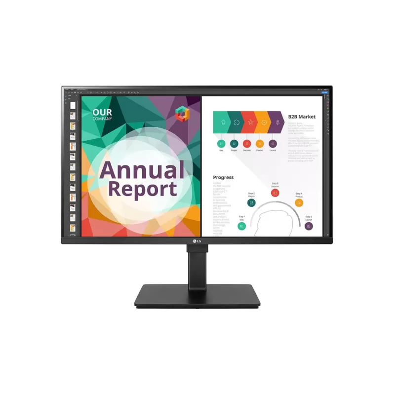 Computer Monitor LG 32BN67UP-B 31.5" 4K UHD 60Hz 5ms IPS 32BN67UP-B Color:black - parallel importer
