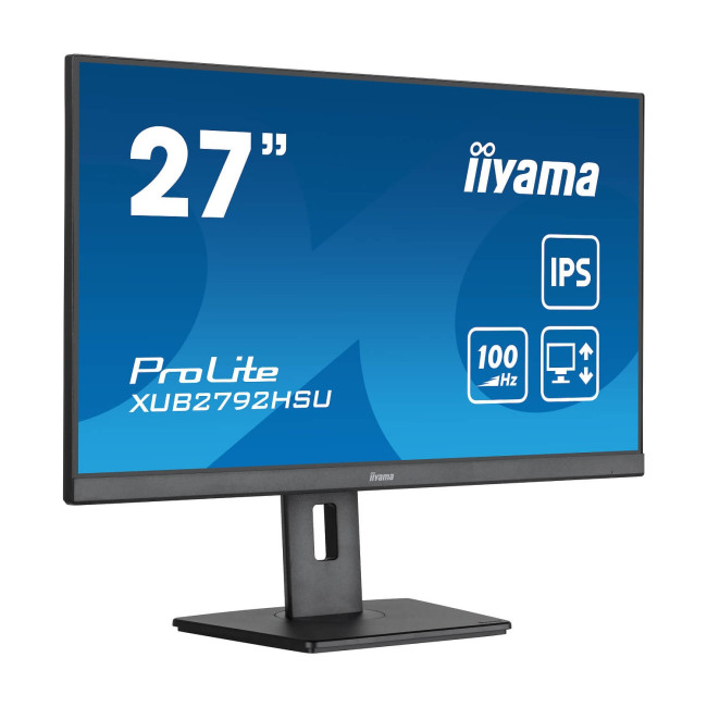 Монитор для ПК IIYAMA ProLite XUB2792HSU-B6 27" 100Hz FHD IPS Цвет:черный