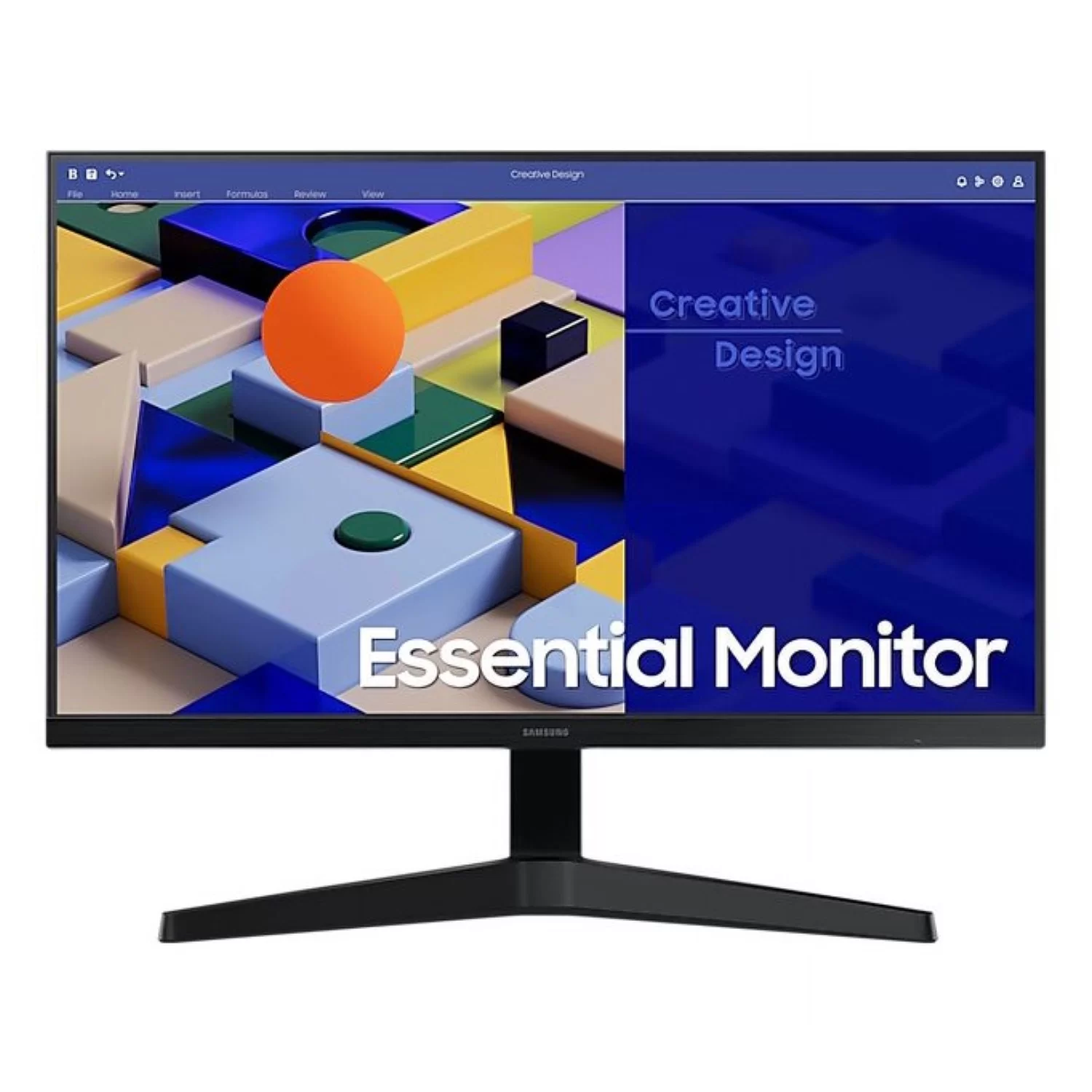 Computer Monitor Samsung S27C314EAU 27" IPS FHD 75Hz 5ms S27C314EAU Color:black - parallel importer
