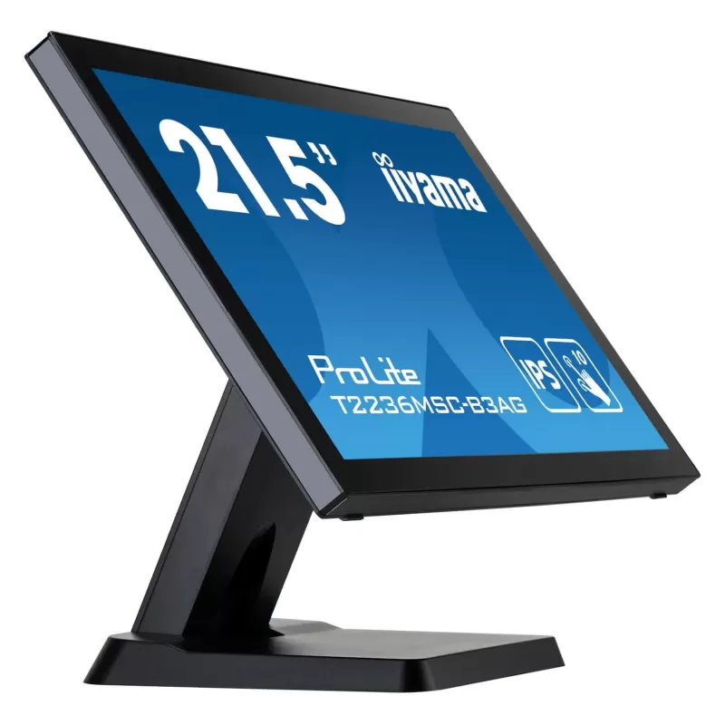 Computer Monitor IIYAMA T2236MSC-B3AG 21.5" ProLite FHD 5ms IPS 10pt Touch Monitor T2236MSC-B3AG 60Hz Color:black Computer Monitor IIYAMA T2236MSC-B3AG 21.5" ProLite FHD 5ms IPS 10pt Touch Monitor T2236MSC-B3AG 60Hz Color:black