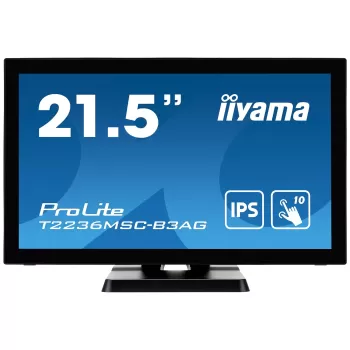 Монитор для ПК IIYAMA T2236MSC-B3AG 21.5" ProLite FHD 5ms IPS 10pt Touch Monitor T2236MSC-B3AG 60Hz Цвет:чёрный