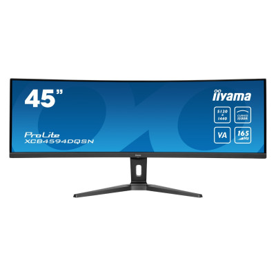 Изогнутый монитор для игр IIYAMA 45" ProLite VA Dual QHD VA 165Hz 0.8ms 1500R - параллельный импортер Изогнутый монитор для игр IIYAMA 45" ProLite VA Dual QHD VA 165Hz 0.8ms 1500R - параллельный импортер