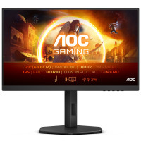 מסך מחשב AOC 27G4X 27" IPS FHD 180Hz 0.5ms 27G4X FullHD - יבואן מקביל
