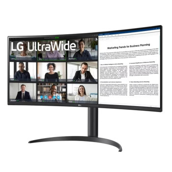 Монитор для ПК LG 34WR55QC-B 34" UltraWide VA WQHD 100Hz 5ms 1800R 34WR55QC-B - параллельный импортер