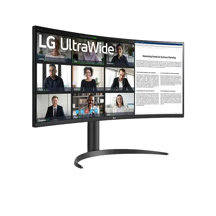 Монитор для ПК LG 34WR55QC-B 34" UltraWide VA WQHD 100Hz 5ms 1800R 34WR55QC-B 2K, QHD - параллельный импортер