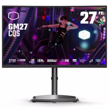 מסך מחשב Cooler Master CMI-GM27-CQS 27" GM27-CQS VA WQHD 170Hz 0.5ms 1500R CMI-GM27-CQS 2K, QHD מסך מחשב Cooler Master CMI-GM27-CQS 27" GM27-CQS VA WQHD 170Hz 0.5ms 1500R CMI-GM27-CQS 2K, QHD