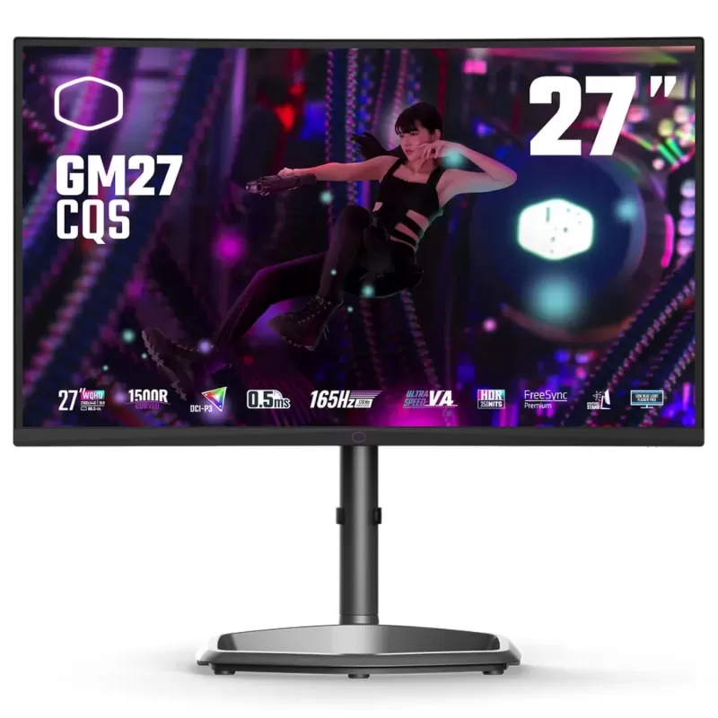 מסך מחשב Cooler Master CMI-GM27-CQS 27" GM27-CQS VA WQHD 170Hz 0.5ms 1500R CMI-GM27-CQS 2K, QHD מסך מחשב Cooler Master CMI-GM27-CQS 27" GM27-CQS VA WQHD 170Hz 0.5ms 1500R CMI-GM27-CQS 2K, QHD